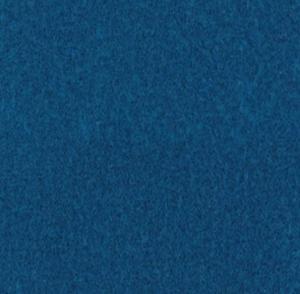 Nålefilt plat luksus tyk i Atoll Blue i 200 cm bredde