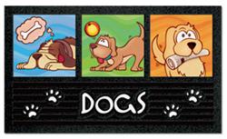 D�rm�tte med hunde motiv