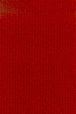 Nålefilt Malta i stærk rød i 200 cm