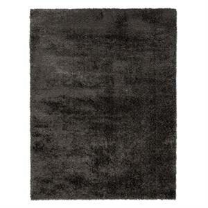 Flair Rugs Shaggy Velvet Charcoal i 80 x 150 cm