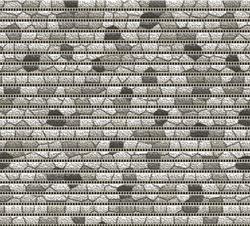 Bademåtter i ruller i 65 cm bredde i little Mosaic Grey