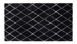 Smudsmåtte indendørs Lima Berber black i 67 x 120 cm