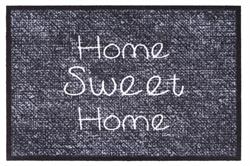 Smudsmåtte indendørs Mondial Home sweet home 045 i 50 x 75 cm