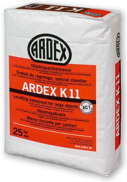 Ardex gulv spartelmasse K11 i 25 kg