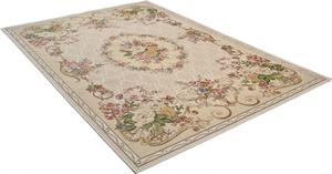 Løse tæpper i møbelstof florence beige i 200 x 290 cm