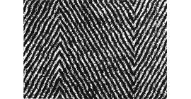 Skriver Collection Design måtter Herringbone black i 60x85 cm