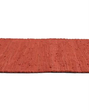Rug Solid Kludetæppe Rose Wood red i 140 x 200 cm.