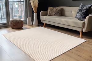 Lalee Plush Pels tæpper i Beige