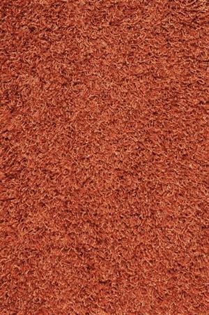 Ege Tæpper Soft Dreams lux rund i Terracotta col 0810930