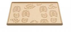 Dørmåtte i flot design boot tray 307 beige