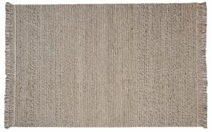 Kludetæppe Dolly med frynser natur 170 x 240 cm