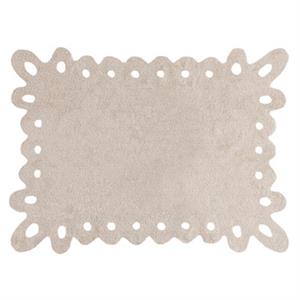 Lorena Canals Eksklusive børnetæpper Lace beige 120x160 cm