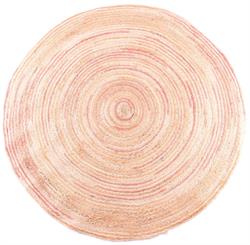 LaFinesse gulvtæppe rundt Jute 341-9 i Ø 120 cm